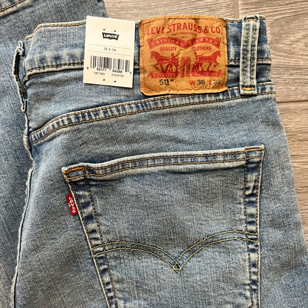 Levi’s 511 Slim Fit Men’s Jeans Size 36X34